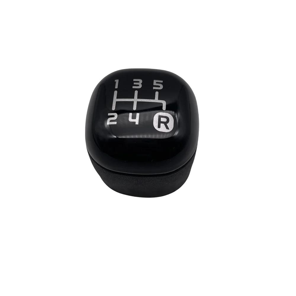 5 Speed Gear Shift Knob Lever Change Shifter Plastic For Fiat Panda 2012 Manual Transmission Handle Handball Car accessories 5 Speed