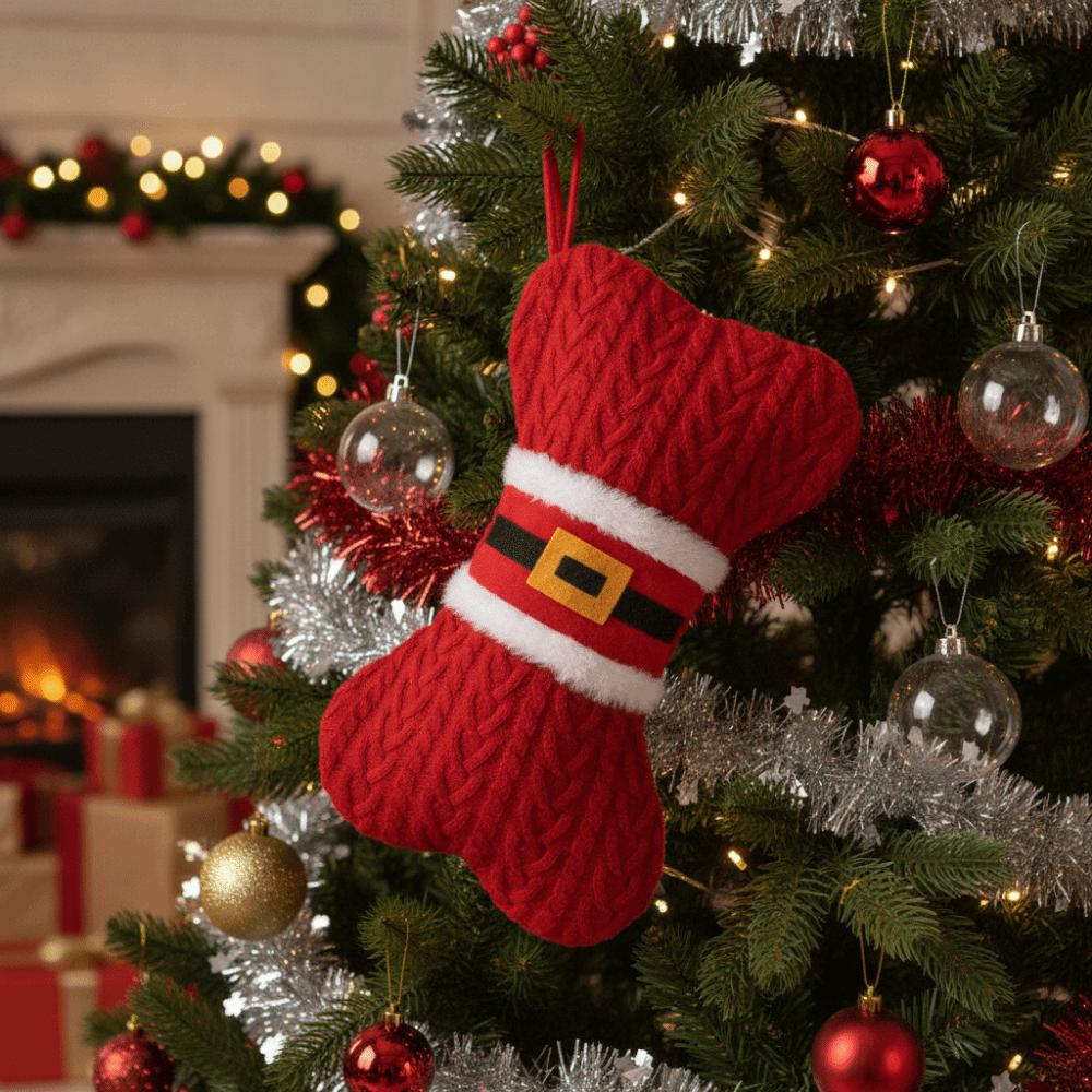 Creative Christmas Candy Bags Cute Christmas Stocking Sock Pendant Xmas Gift Bag Christmas Tree