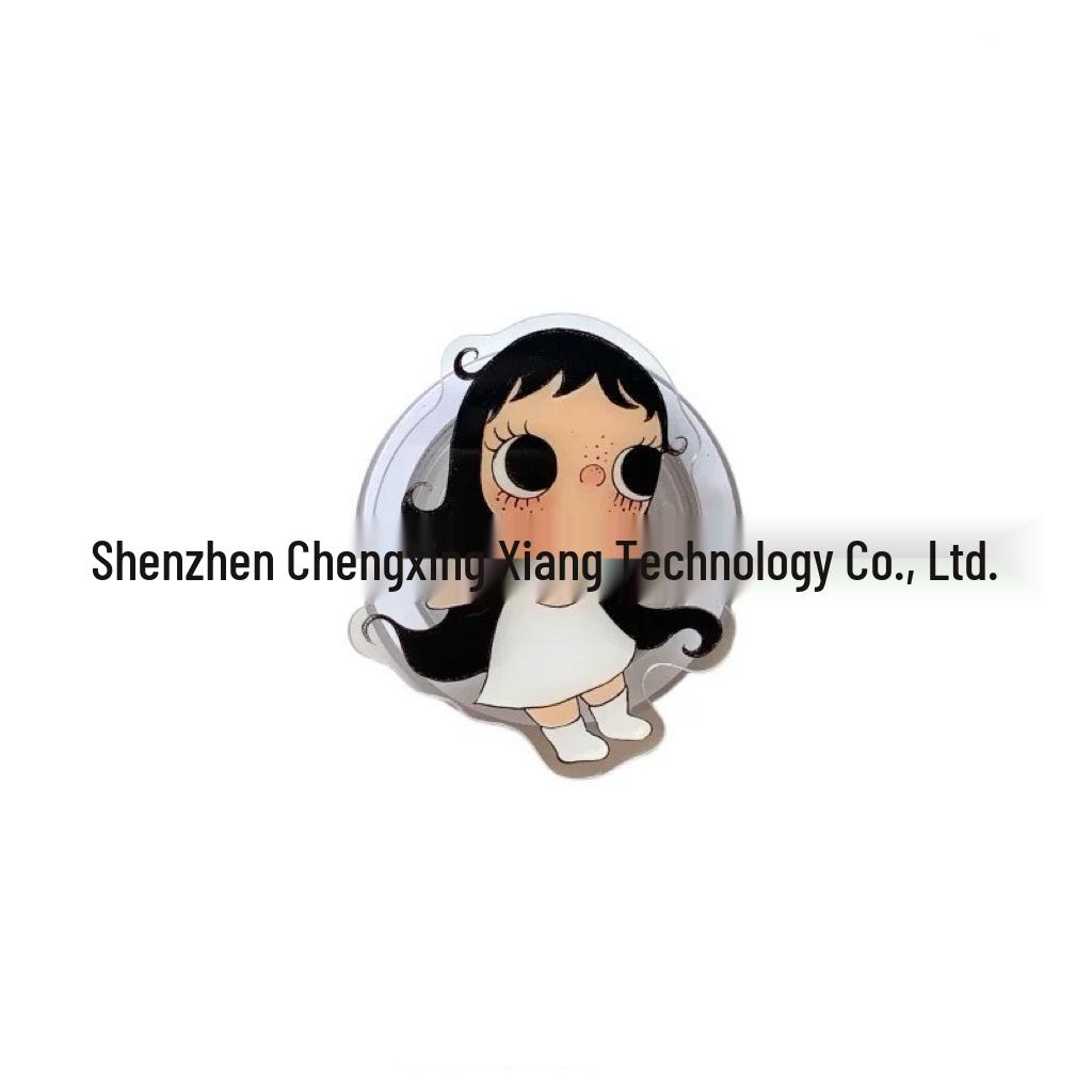 

Cute Cartoon Flower Jade MagSafe Magnetic Bracket with Strong Adsorption - Retractable Desktop Stand for Females Air Cushion Stand [OPP Bag Packaging]