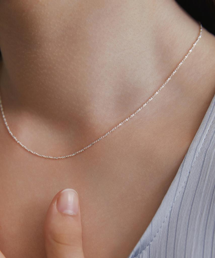 Tatiana (Silver925) Shine Tinsel Necklace Nz2017