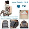 TRIWONDER Hiking 35L Large Foldable Shoulder Bag for Ideal for Outdoor and Travel Backpack, Capacity, Men, Camping, Fishing, Activities, Hiking,
