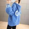 Imitated Mink Velvet Jacket Women's Spring and Autumn Clothes All-match Thin Short Hooded Knitted Cardigan