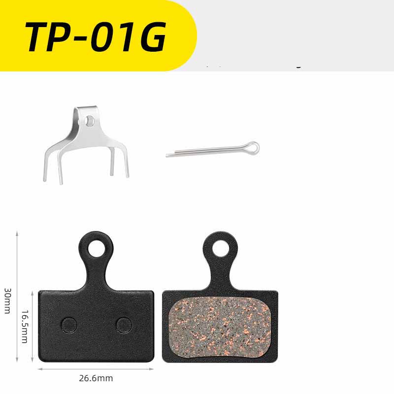 Bremsbeläge, Semi-Friction für Mountain-, Renn- und E-Bikes, verpackte Bremsbeläge für sanftes und zuverlässiges Bremsen