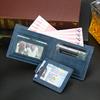 Classic Men's Wallets Vintage Genuine PU Leather Wallet RFID Anti Theft Short Fold Business Card Holder Purse Wallet Man