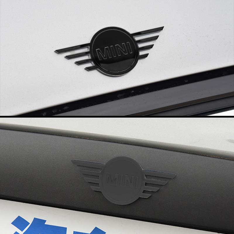 11,6 cm 14,5 cm Logo na přední kapotu auta Zadní emblém na kufr Samolepka Příslušenství Pro Mini Cooper R55 R56 R57 R58 R59 F54 F55 F56 F60