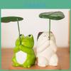 Style Wooden Frog Lucky Charm Ornament For Home Office And Celebrations
