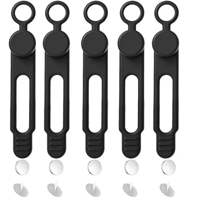 Xiaomi 1/3/5PCS Magnetic Cable Ties Earphone Clip Cord Management Silicone Ties Magnet Cord Organizer Line Keeper Cable Wire Holder