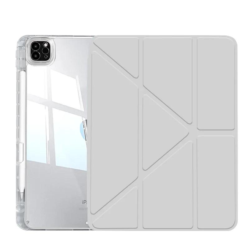 Y-Fold Case For  A16 11th iPad Air 11 M3 M2  iPad 10th Gen 10.2 7 8th 9th Pro11 M4 Air4 5 10.9 Air13 M2 M3 Pencil Holder