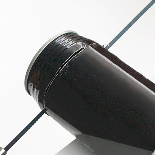 Kakuri Sangyo Deluxe Jigsaw No. 7260 with 3 Replacement Blades, for Light Metals (Wide Ironwork), Hardened Brass, Copper, Aluminum, 12315