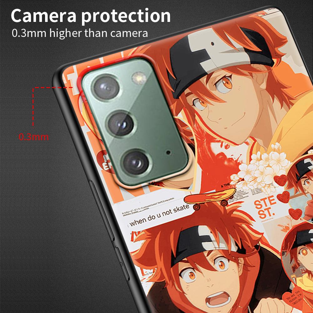 Husă SK8 The Infinity pentru Samsung Galaxy Note 20 Ultra 10 Lite 9 8 A12 A52 A51 S20 FE A50 A71 A21s Negru Moale Telefon Coque