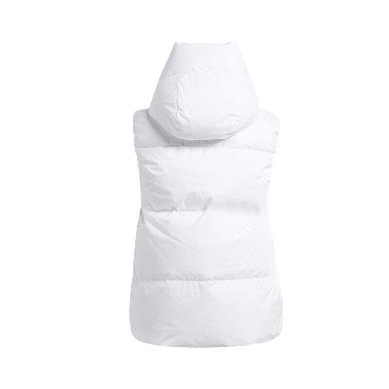 Under Armour Limitless Warm Soft Comfortable Hooded Down Vest Women vest White 1384650-100