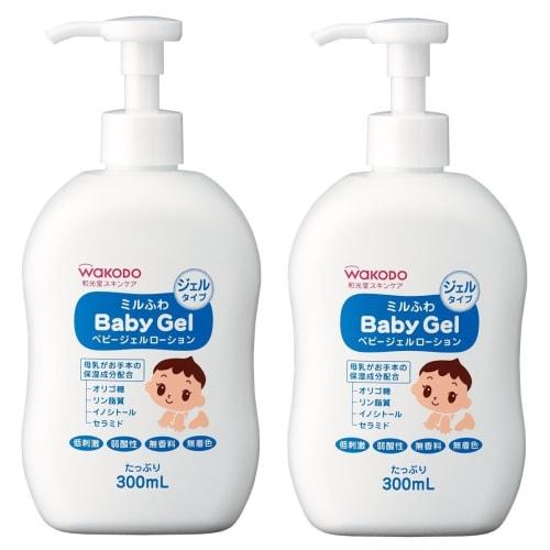 

Milfuwa Baby Gel Lotion, Pump Type, 300ml x 2