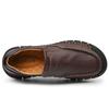Men's Hand-stitched Leather Shoes Outdoor Casual Sneakers Large Size 39-46