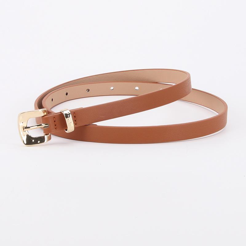 Korean Style Fashionable Sweet Thin Belt Creative Belt Simple Versatile Belt Women's Dress Jeans Belt