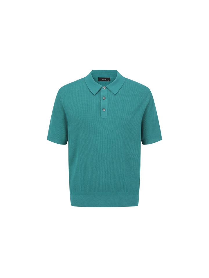 And Z Men'S) Ribbed Collared Knit_Bzf2Et1105