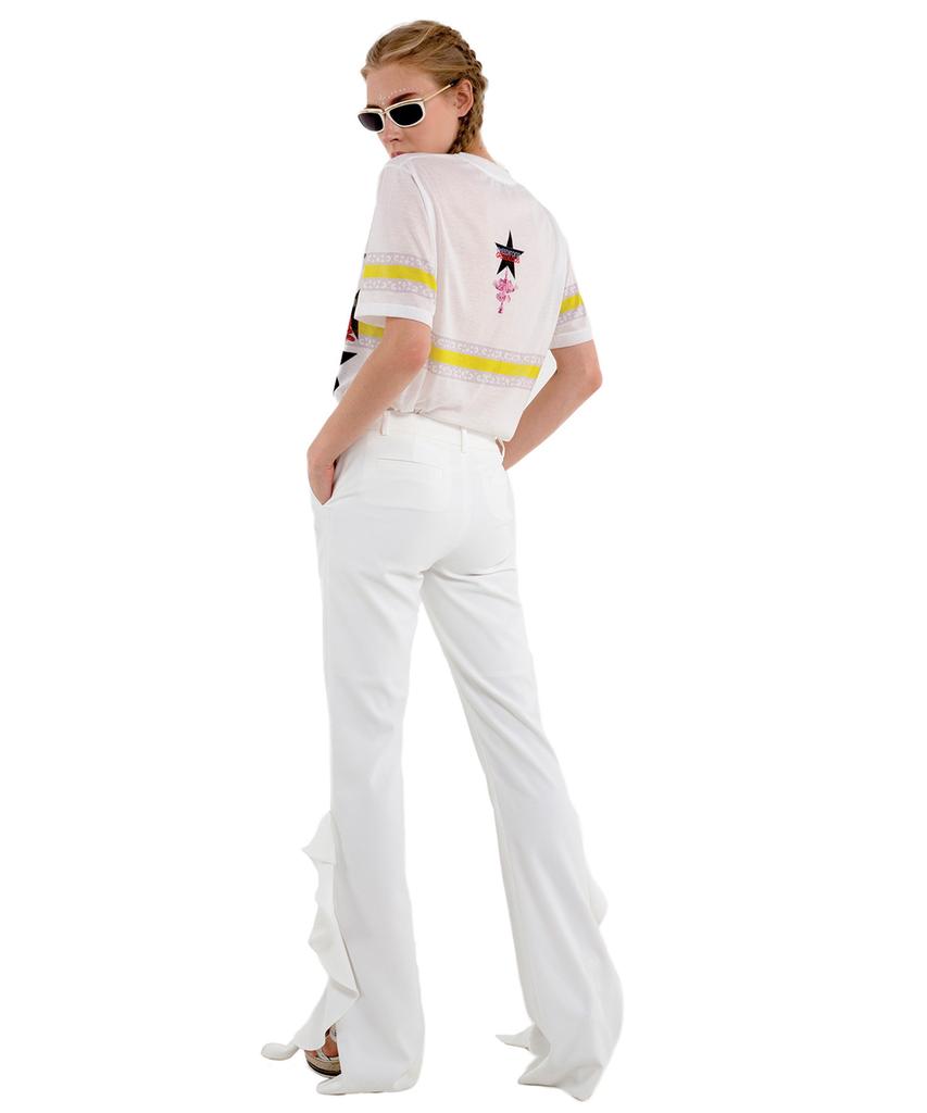GREEDILOUS White Chandelier T-Shirt