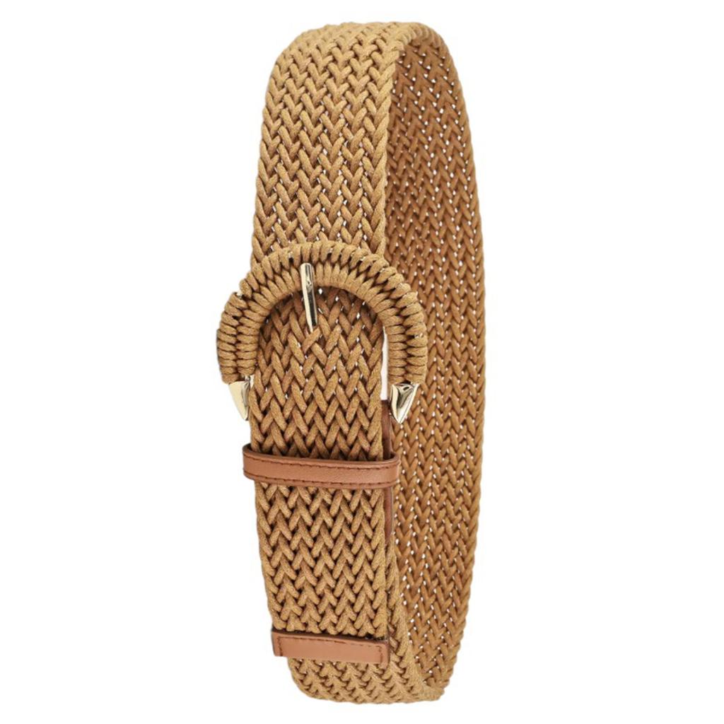 Cowgirl Waist Chain Casual Wide Belt Vintage Bohemian Waist Ceinture Cowgirl Lady Belt Elegant Woven Western