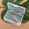 4Pcs Clear Plastic Card Holder Boxes Playing Game Card Storage Box Containers for Banks, Business, Game Easy to Use