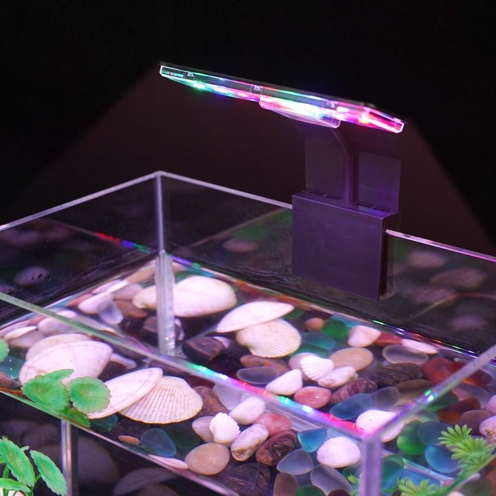 High Brightness Aquarium LED Light Waterproof Aquatic Plant Light Fish Tank Decoration