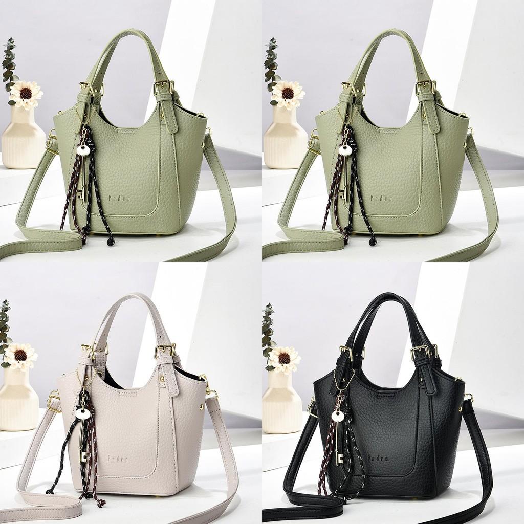 Trendy Bucket Style Womens Handbag With Soft Pu Material And Multiple Color Options