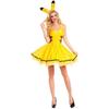 Halloween Pokémon Pikachu Pokemon Cosplay Kostüm Gelber Elf Showkostüm