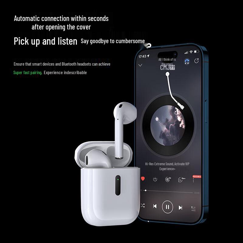 LICHEERS AirPlus2 Bluetooth Semi-in-Ear Headset