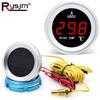 52mm Auto LKW Wassertemperaturanzeige Auto Digitaler Temperaturmesser 120 Grad LED-Anzeige mit Temperatursensor NPT1/8 12V
