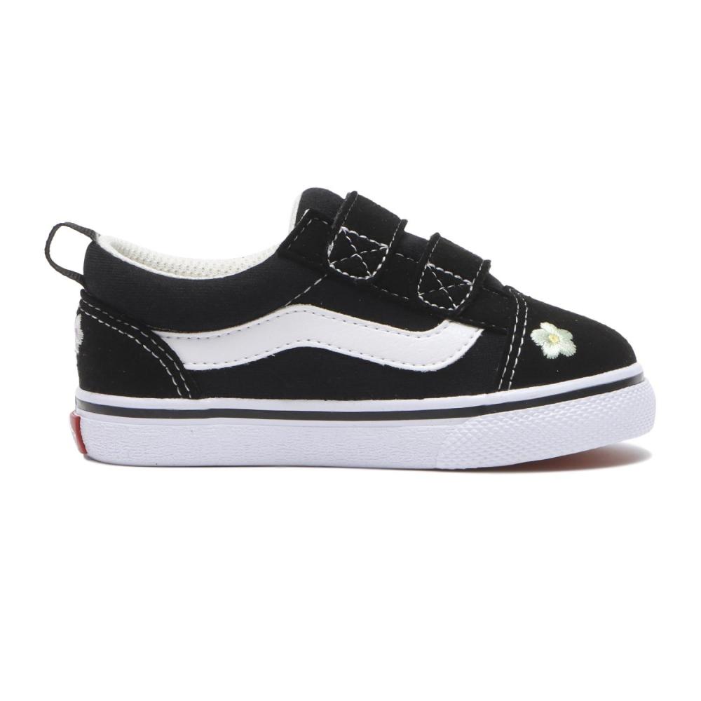 Vans Old Skool Blk Wht Flw V36tdl