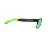 RUDYPROJECT Sluneční brýle s polovičním rámem SPINAIR 58 Crystal Graphite 3FX HDR Multi Laser Zelený rám skel/Polar SP586195-0000