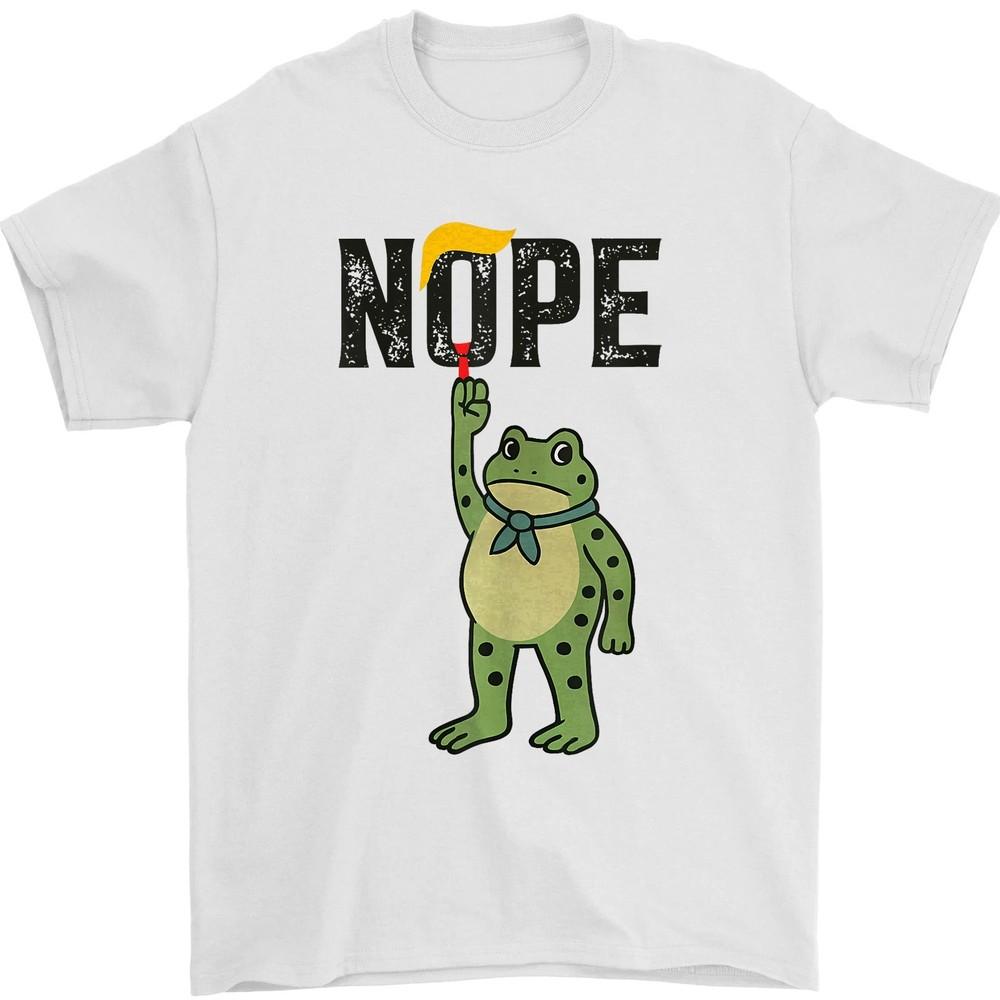 

NOPE Funny No Kings in America Since 1776, Portland Frog Protest Political Retro 3XL