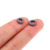 2Pcs Condenser O-Rings For Dynavap Devices M Stainless Steel Titanium (1Pc Large 1Pc Small)