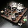 Automatic Zisha Kung Fu Tea Set with Wooden Tray