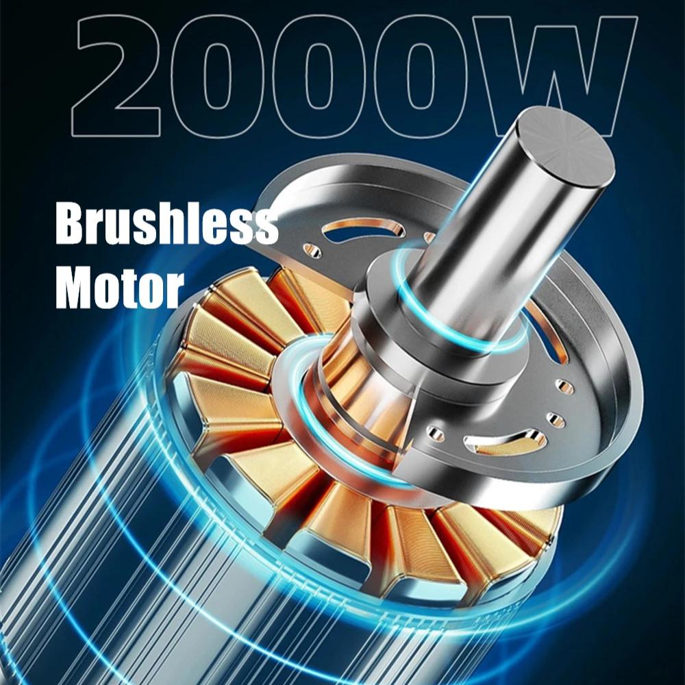 High Power Brushless Cordless Ground Drill Electric Alloy Ground Drill Winter Drilling Ice Farm Planting Boreholes Power Tool