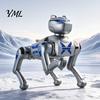 Educational Robot Dog Remote Control Toy, Voice Programmable Smart Electric Interactive STEM Toy RC Mechanical Puppy for Toddlers Boys Girls Robotic