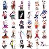 Bunny Girl Graffiti Stickers for Fridge, Car, Suitcase, Laptop - 61 Cartoon Decoration Sheets