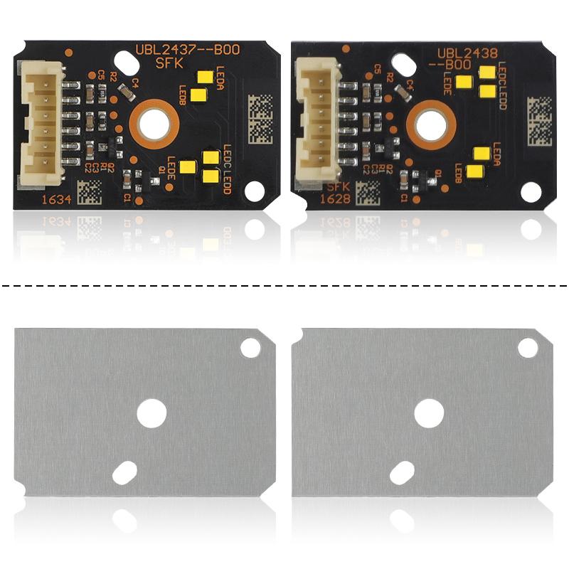 2/4PCS Yellow DRL Led Daytime Running Light Boards For Bmw G30 530i 540i F90 Adaptive LED Headligt DRL Module 63117214939/40