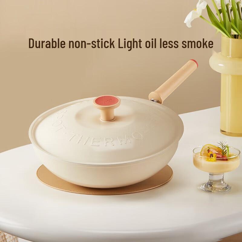 Supor 30cm Lightweight Non-Stick Wok & Frying Pan