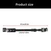 4713943 Lower Steering Shaft with Joint Coupler Steering Column Shaft, Reinforced Steel Improves Handling and Longevity