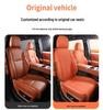 Universal Suede Car Seat Cushion: Ideal for L6-L9, Four Seasons, Semi-Enclosed Design