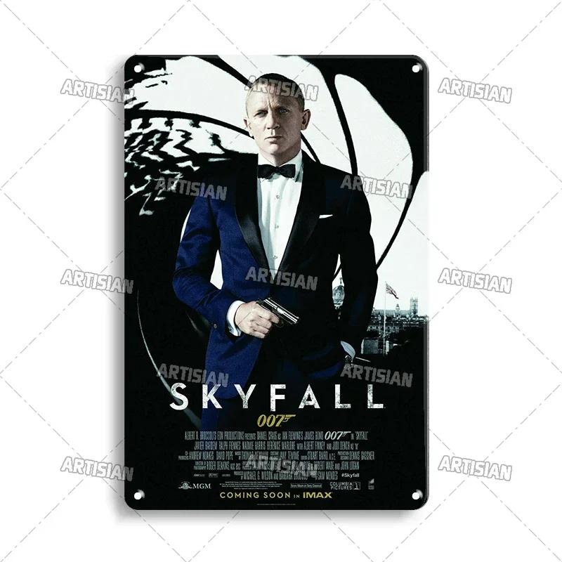 Movie Decorative Plate Rusty Metal Tin Sign Bar Home Club Industrial Decor Vintage Metal Plaque Film Poster Board Wall Signs