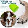 Silicone Pet Shower Head Dog Shower Head Bottle Attachment Portable Pets Shower for Pet Travel Shower  Dog Paw Cleaning Supplies