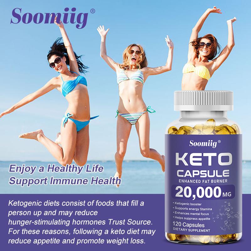 Keto Diet Pills Extrem Fat Burners Strong Fast Weight Loss Slimming 120 Capsules