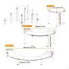 3 Tier Acrylic Display Stand Space Saving Transparent Perfume Rack Easy to Clean