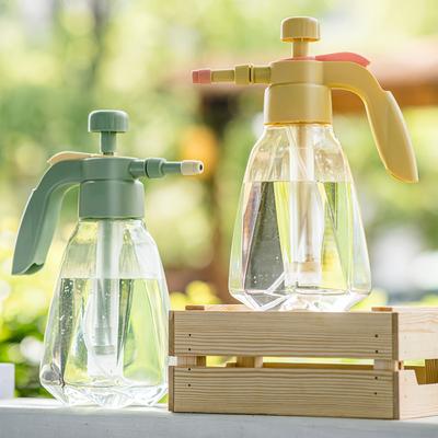 Indoor Large Pressure Watering Can 1.5L Large Capacity Clear Water Bottle for Indoor & Outdoor Plant Flower Flower Sprayer Press