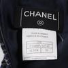 CHANEL tweed skirt P26088V16545 05P Black / navy cotton/Nylon Women Used