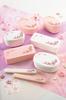 Tatsumiya SAKURA Slim Lunch 30402 Single-Tier Box, White, Size Approx. W19.3 D8.2 H5.3