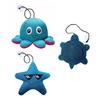 Fun Fish Shape Scrubber Sponge Ball Scum Absorber for BathTubs Descaling Oil Absorption Household Cleaning Accessory