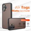 For Xiaomi Redmi Turbo 5 5 Max Case Shockproof Frosted Skin Feel Matte PC+TPU Anti-fingerprint Transparent Cover