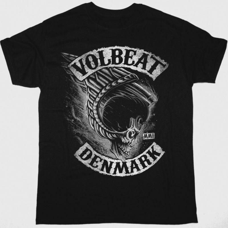 VOLBEAT FLYING SKULLWING NEW BLACK Unisex T-Shirt XL