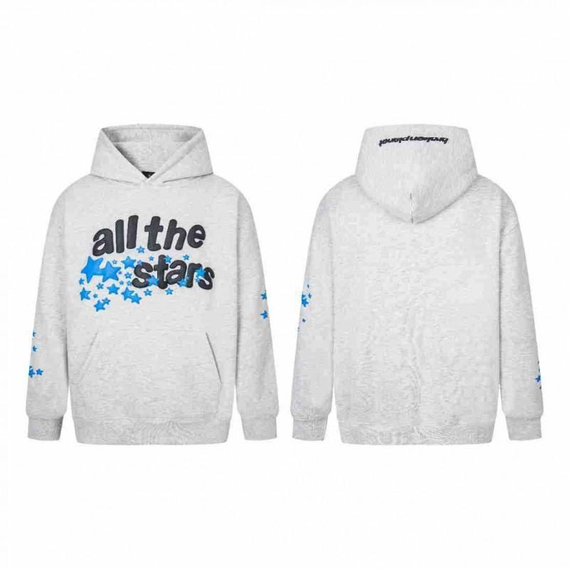 Broken Planet Hoodie Men Loose Fit Casual Sweatshirt Letter Print Streetwear